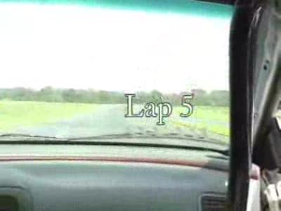 1993 Ford Probe - 2004 VIR NASA Probe race in the rain lap 5