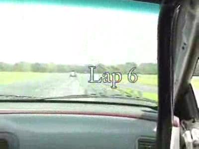 1993 Ford Probe - 2004 VIR NASA Probe race in the rain lap 6