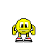 1968 Ford Mustang - A pixelated smiley face character is depicted with a cheerful expression.
