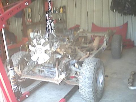 1991 Nissan Pathfinder - They Fit! KA with the Z24i's tranny..