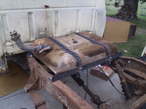 Fuel Tank Relocated - 1979 Ford F-150
