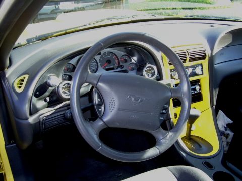 2002 Ford Mustang - Painted radio and shifter bezel