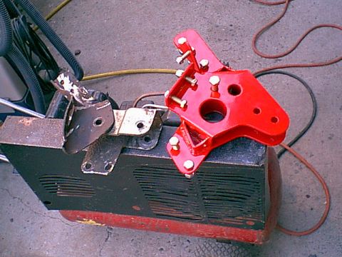 1983 Ford Bronco - big difference in the Class II and the standard 4" drop mount.