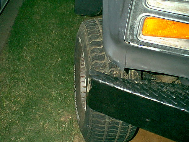 Pass side wheel after install.