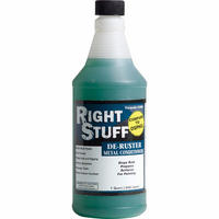 1986 Ford Bronco - Bottle of Right Stuff De-Ruster Metal Conditioner, a product for metal treatment.