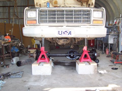 1981 Ford F-150 - Slid under the truck