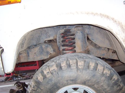 1981 Ford F-150 - Looking at angles, making sure things are straight