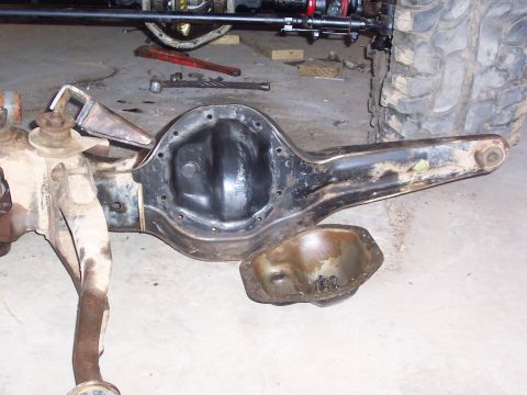 1981 Ford F-150 - Getting ready to make a cover from the TTB arm..