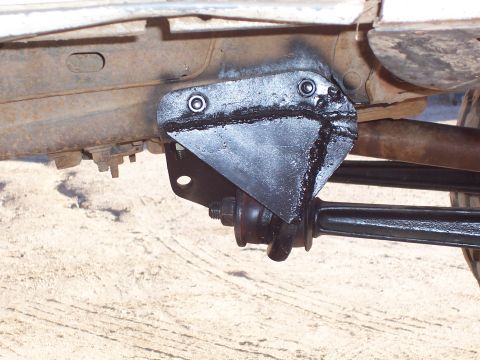1981 Ford F-150 - Other side bracket, after paint