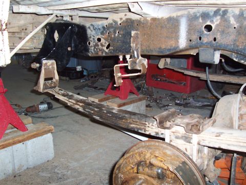 1981 Ford F-150 - With new hanger in