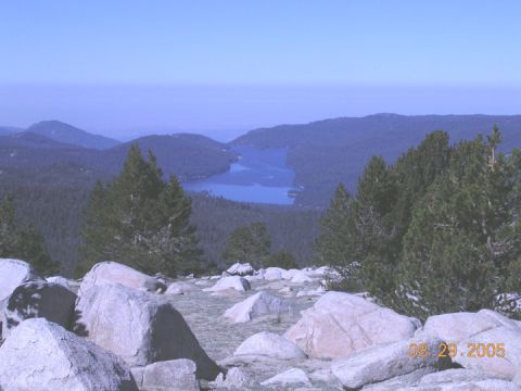 1994 Ford Bronco - A scenic view of a lake surrounded by mountains and trees, with a date stamp of August 29, 2005.