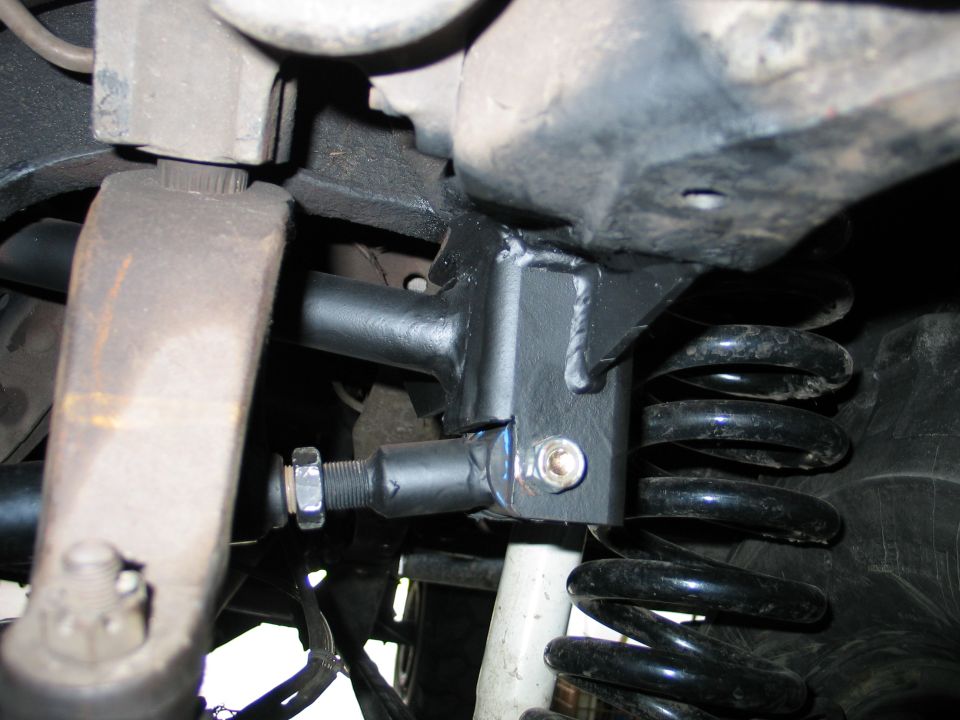 2 1/2 x 2 1/2x 1/4 square tube, 3/16 gussets, .125 ID DOM brace