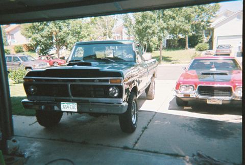 1972 Ford Ranchero - my 77 & my 72