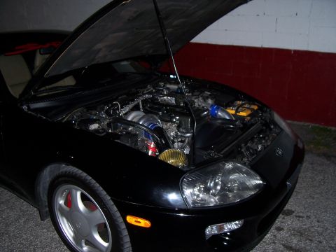 1991 Ford Probe - Pic of the TT Supra motor