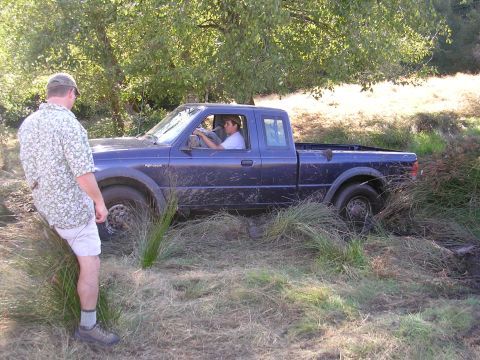 1999 Ford Ranger - got a little stuck