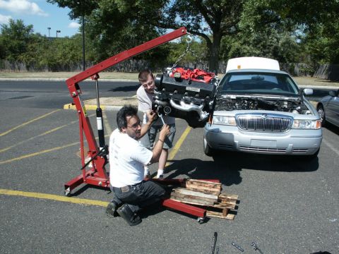 2001 Mercury Grand Marquis - Don't know what it is but it goes on the engine. 8^)