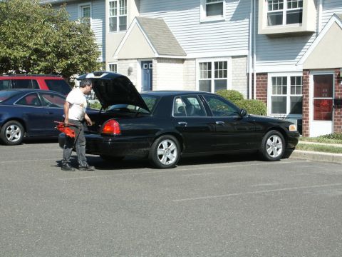2001 Mercury Grand Marquis - Time to pack up.