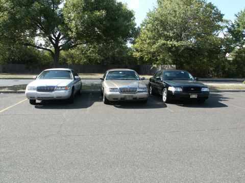 2001 Mercury Grand Marquis - 2 1/2 running Panthers. 8^)