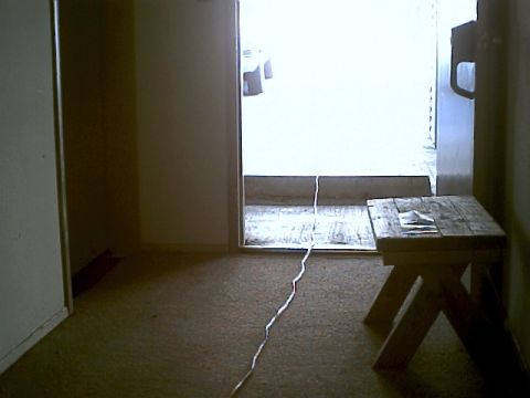 1990 Ford Bronco - Extension cords to get from my apartment, down the hall out the door and through the parking lot to the truck. About 150'.