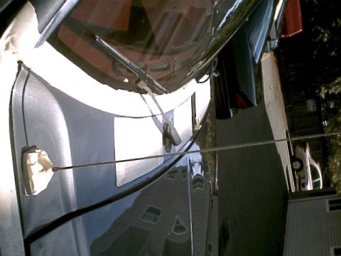 1990 Ford Bronco - Hood cowl masked off