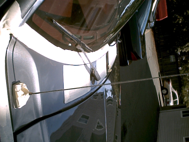 Hood cowl masked off