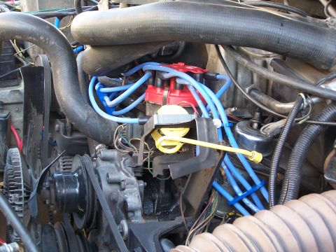 1986 Ford Bronco - Accel Coil and Ford Performance Racing Wires (9mm)