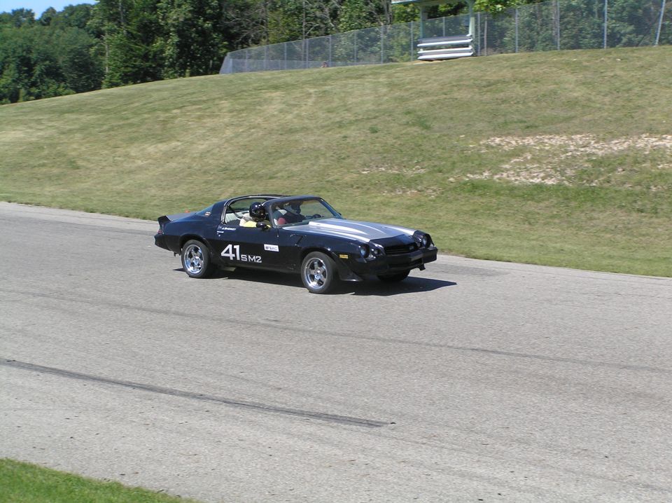 old Z28 on straight