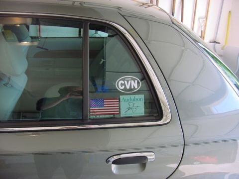 2003 Mercury Grand Marquis - CVN sticker from CrownVic.net