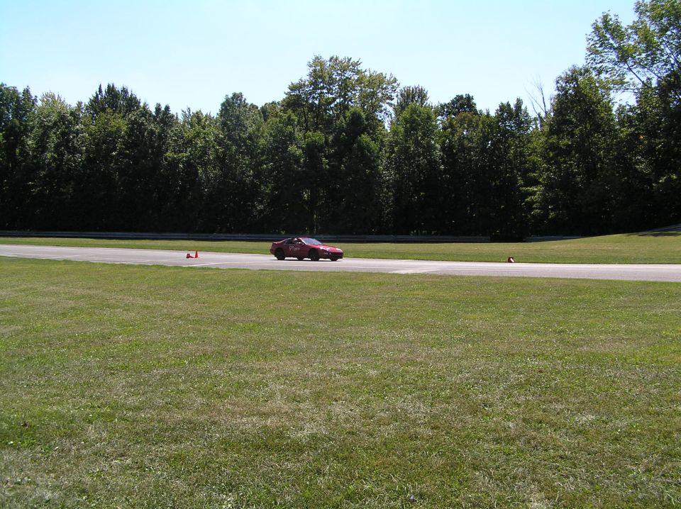 Z32 in 1st slalom