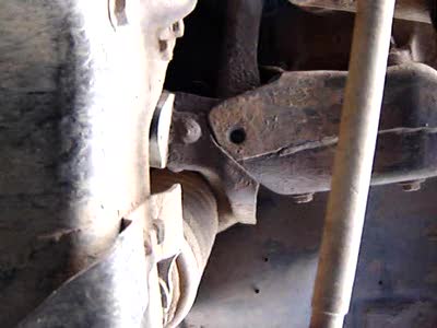 1986 Ford F-150 - busted bolt, making turning difficult