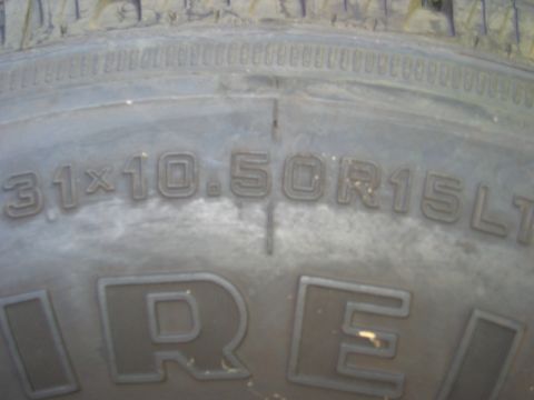 1995 Ford Bronco - 31/10.50R15