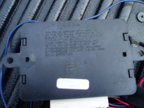 1993 Ford Probe - back of main unit