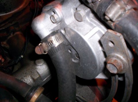 1986 Ford Bronco - Back of Smog Pump