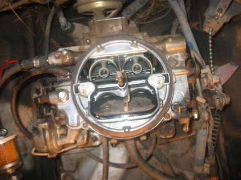 1978 Ford Bronco - The carburetor is a complex mechanical device responsible for mixing air and fuel for an engine.