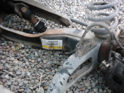 1978 Ford Bronco - This image shows disassembled vehicle suspension parts, not a complete 1978 Ford Bronco.