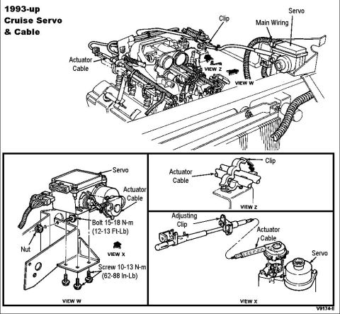 1983 Ford Bronco - Cruise Servo 1993-03 (7.5L F450 shown; others similar) [url=http://www.supermotors.net/vehicles/registry/media/148976] http://www.supermoto…