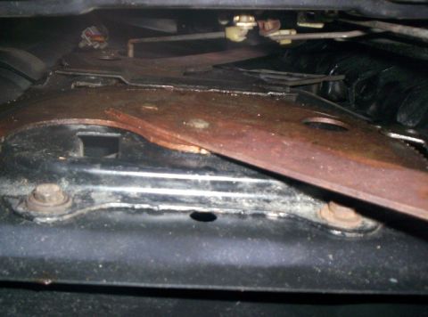1986 Ford Bronco - Inside Tailgate