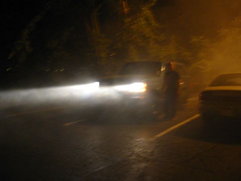 1996 Ford Bronco - so I hope in the bronco and drive off. about a minute on the road and some jack ass is behind me honking and getting pissed off. Screw him…