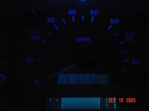 1994 Ford Bronco - Changing the odometer color was the hardest, looks pretty good though