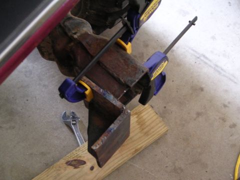 1995 Ford Bronco - Clamped up and ready to weld