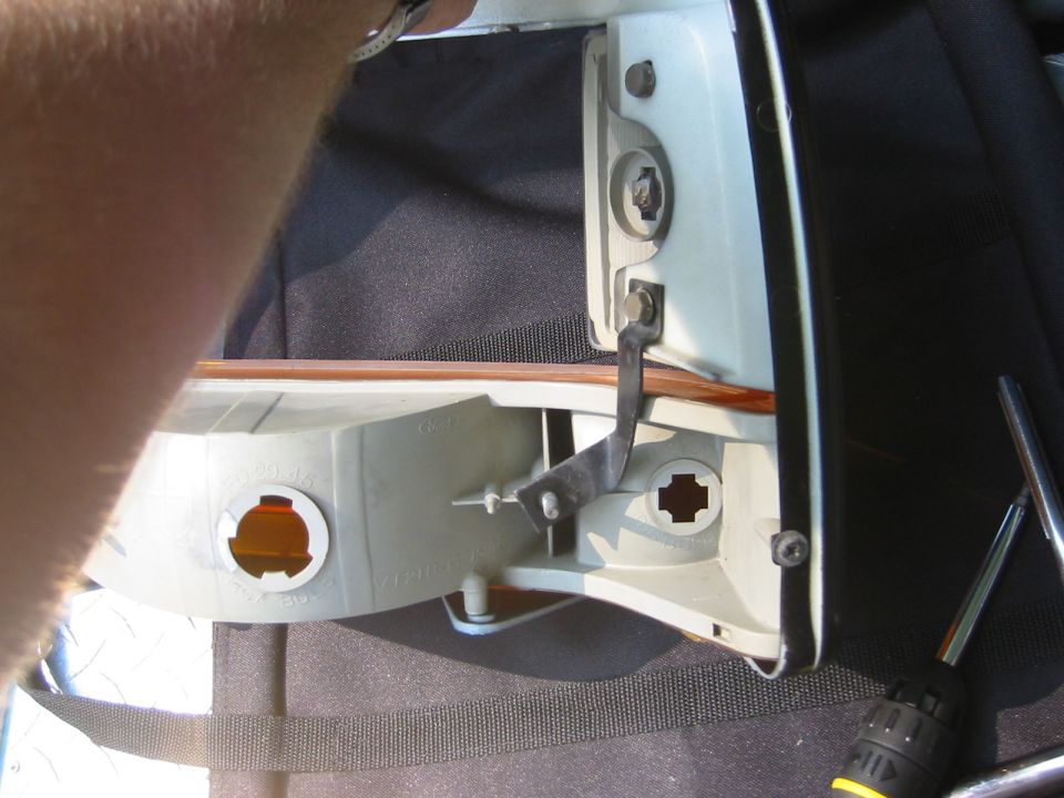lining the holes up on my new trim was a little bit of a pain in the ass, but eventually go everything to co operate