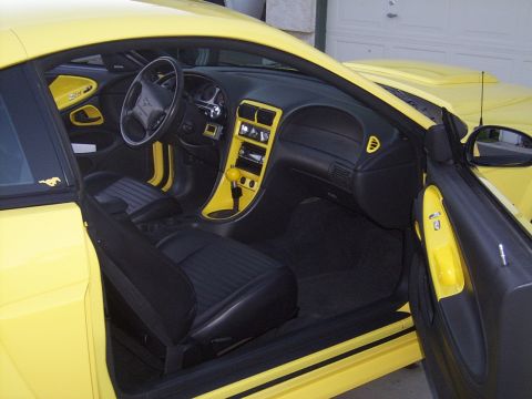 2002 Ford Mustang - Painted dash vents
