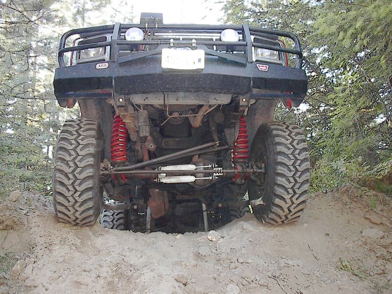 Cresting a Tank Trap.