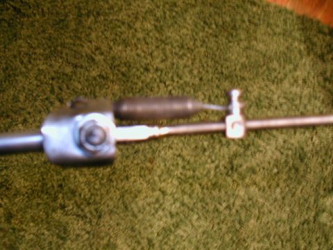 1967 Ford Ranchero - There is plenty of room to adjust the length of the TV cable at the lower end... Fine adjustments are done at the Carb