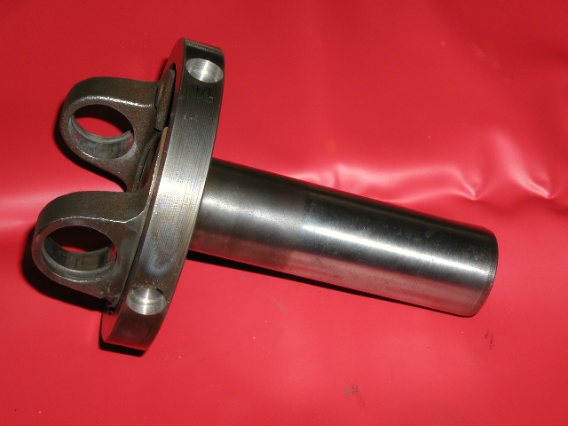 Yoke from 85 T-bird driveshaft... It's been drilled for 4 magnets. Part of a vintage Cruise Control package I'll be installing over the winter.