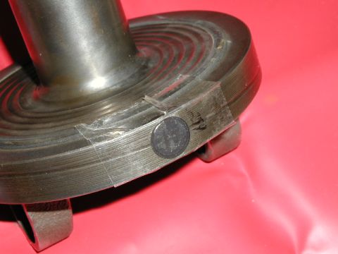 1967 Ford Ranchero - Magnets for cruise control are epoxied into place on the yoke.