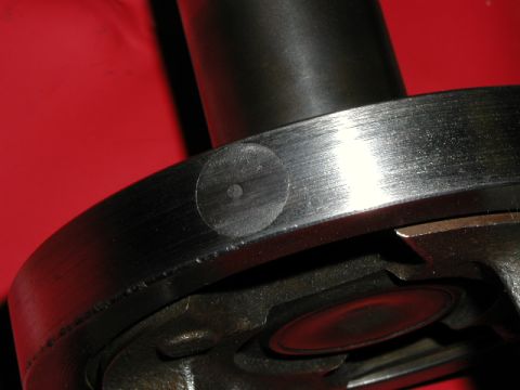 1967 Ford Ranchero - Close up of one of the magnets after the permanent installation