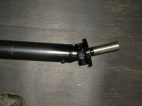 1967 Ford Ranchero - The 85 T-Bird yoke mated to the 67 Ranchero driveshaft. Looks like factory...