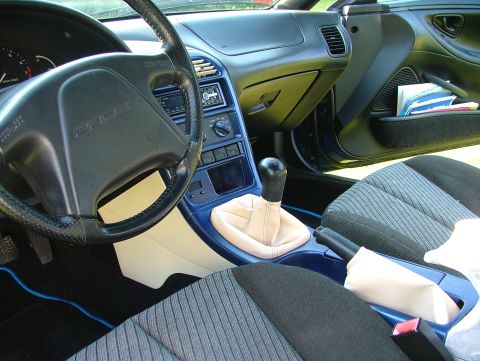 1994 Ford Probe - The steering wheel clearly shows the 'PROBE' name, indicating the vehicle model.