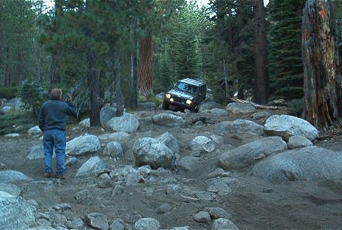 1986 Ford Bronco - Adam driving on through.